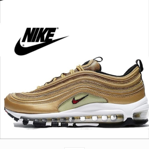 NIKE Air Max 97 OG QS Metallic Sneakers EUC NIKE Air Max 97 OG QS Metallic Sneakers EUC